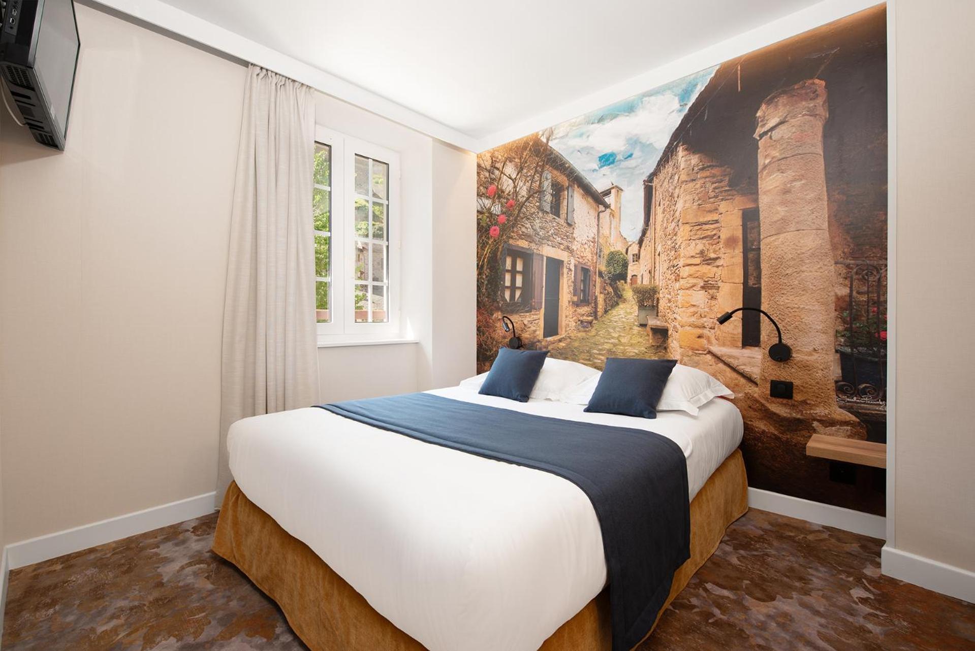 Brousse-le-Chateau Hotel Restaurant Le Relays Du Chasteau - Logis Hotel מראה חיצוני תמונה